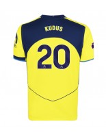 Moške Nogometnih dresov Tottenham Hotspur Mohammed Kudus #20 Tretji 2025-26 Kratki rokavi Moške Nogometnih dresov Tottenham Hotspur Mohammed Kudus #20 Tretji 2025-26 Kratki rokavi